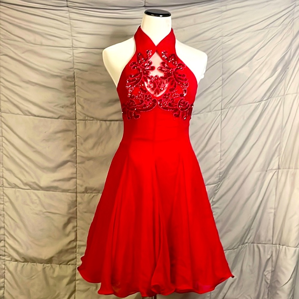 Stunning ballroom dancing dress
